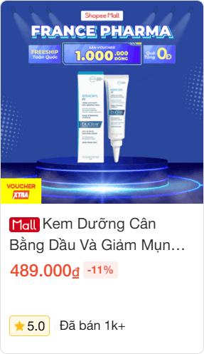 Kem Dưỡng Cân Bằng Dầu Và Giảm Mụn Ducray